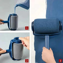 KIT DE PINCEL ROLO DE PINTURA EASY GLIDE DE 6 TONELADAS PARA PINTURA DE PAREDES + 72CM CABO