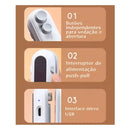 Mini seladora portátil recarregável para embalagens