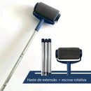 KIT DE PINCEL ROLO DE PINTURA EASY GLIDE DE 6 TONELADAS PARA PINTURA DE PAREDES + 72CM CABO