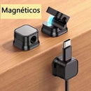 Organizador magnético de cabos para mesa